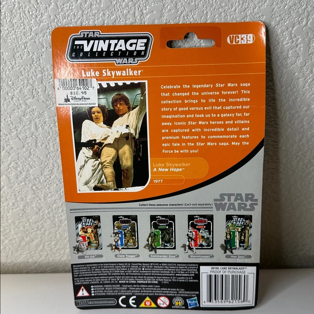 Star Wars The‎ Vintage Collection Luke Skywalker Action Figure New in Package!